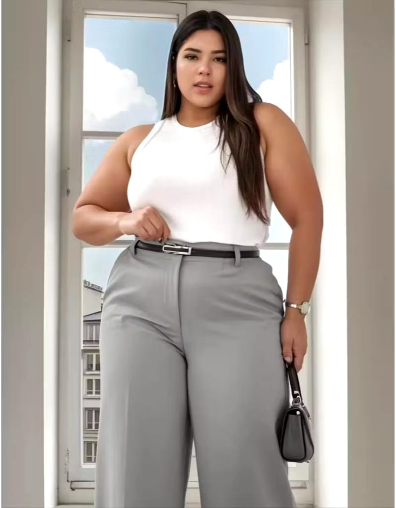 Calça Pantalona Plus Size - Imagem 2