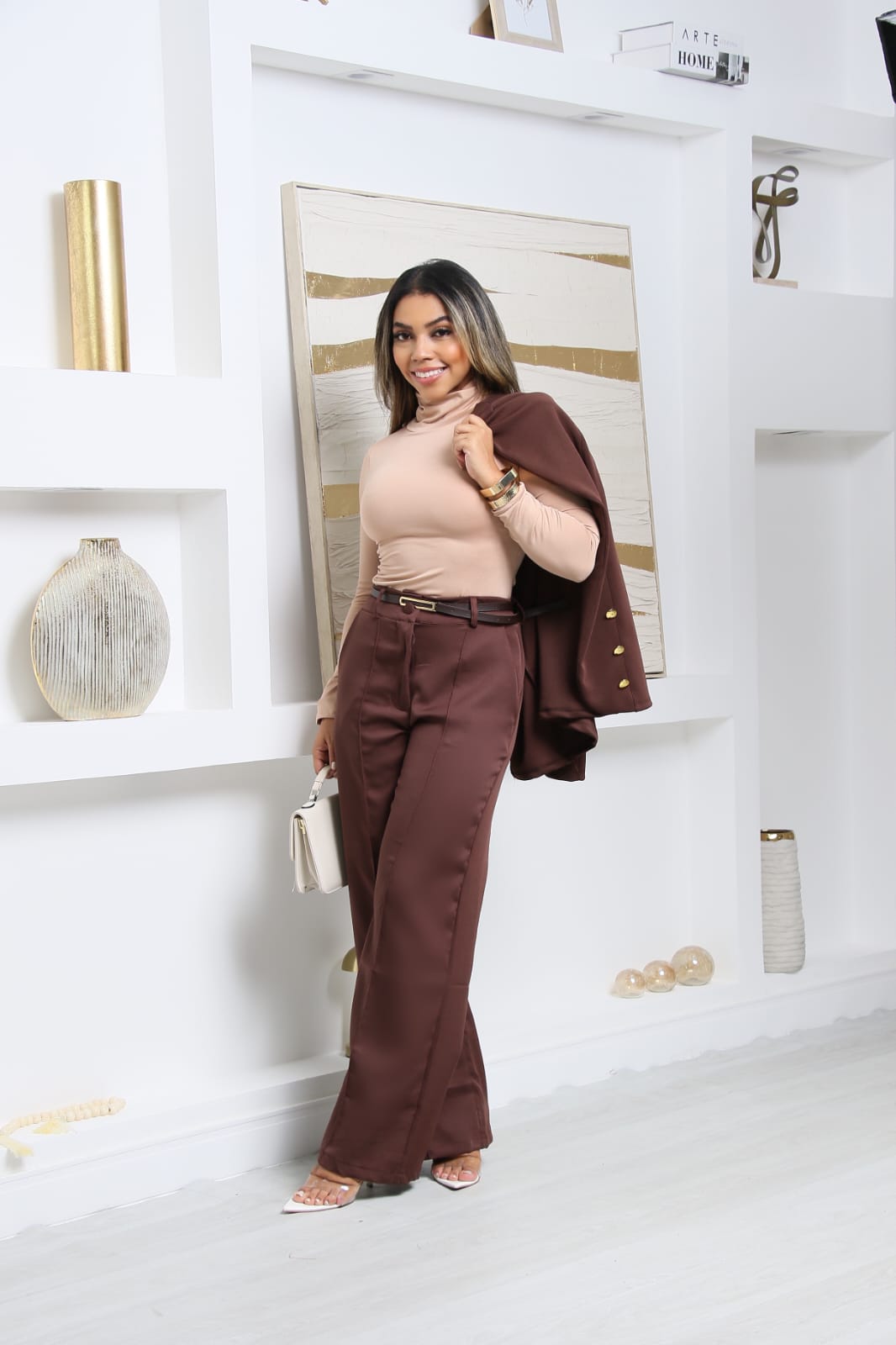 Calça Pantalona Social