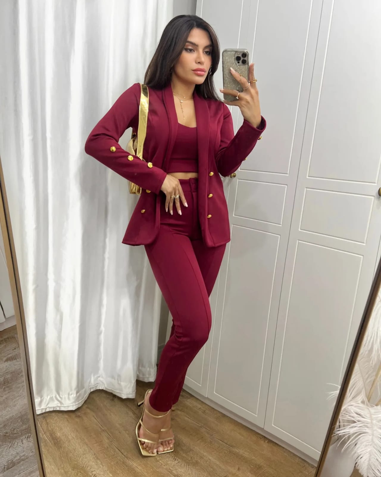 Conjunto 3 Peças Maxi Blazer